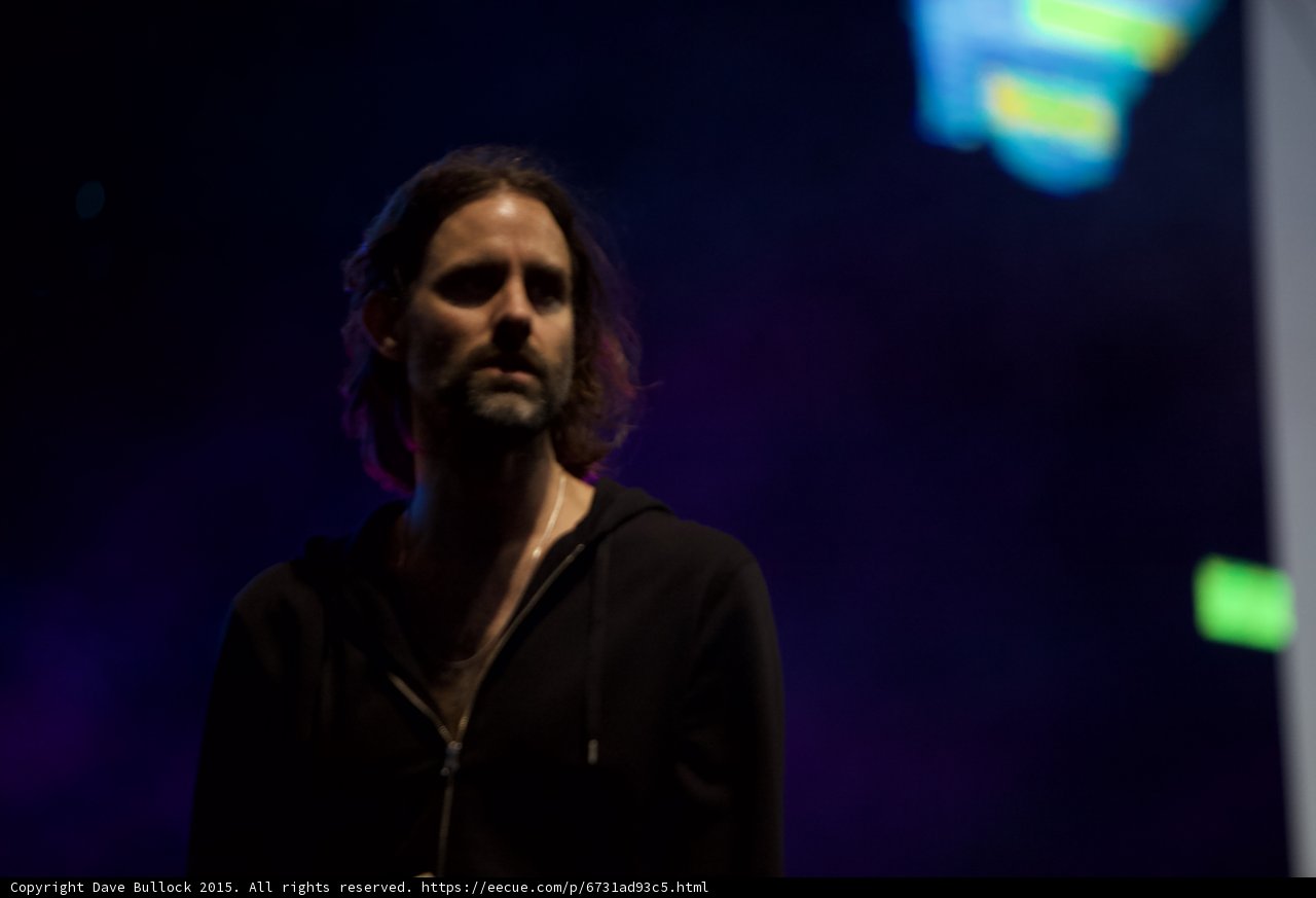 Dark Moody Portrait Blue Purple