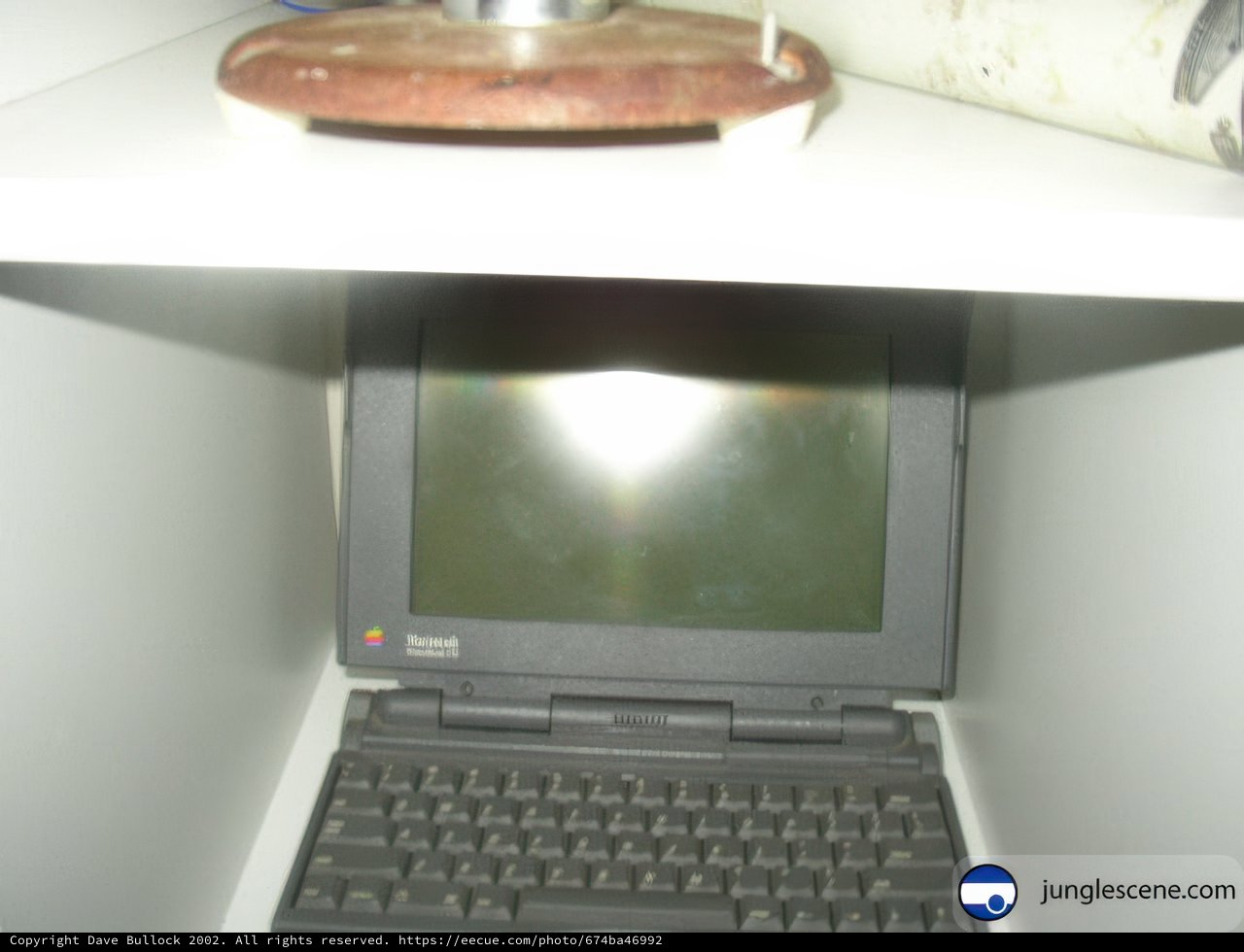 Laptop on a Shelf
