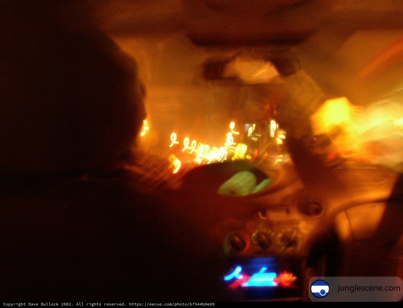 Blurry Night Drive