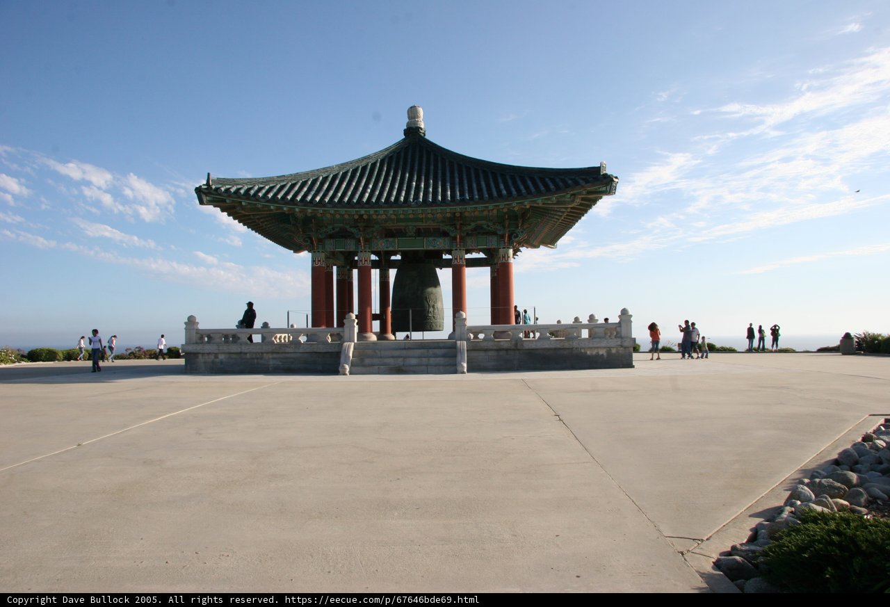 Chinese Pagoda under a Blue Sky