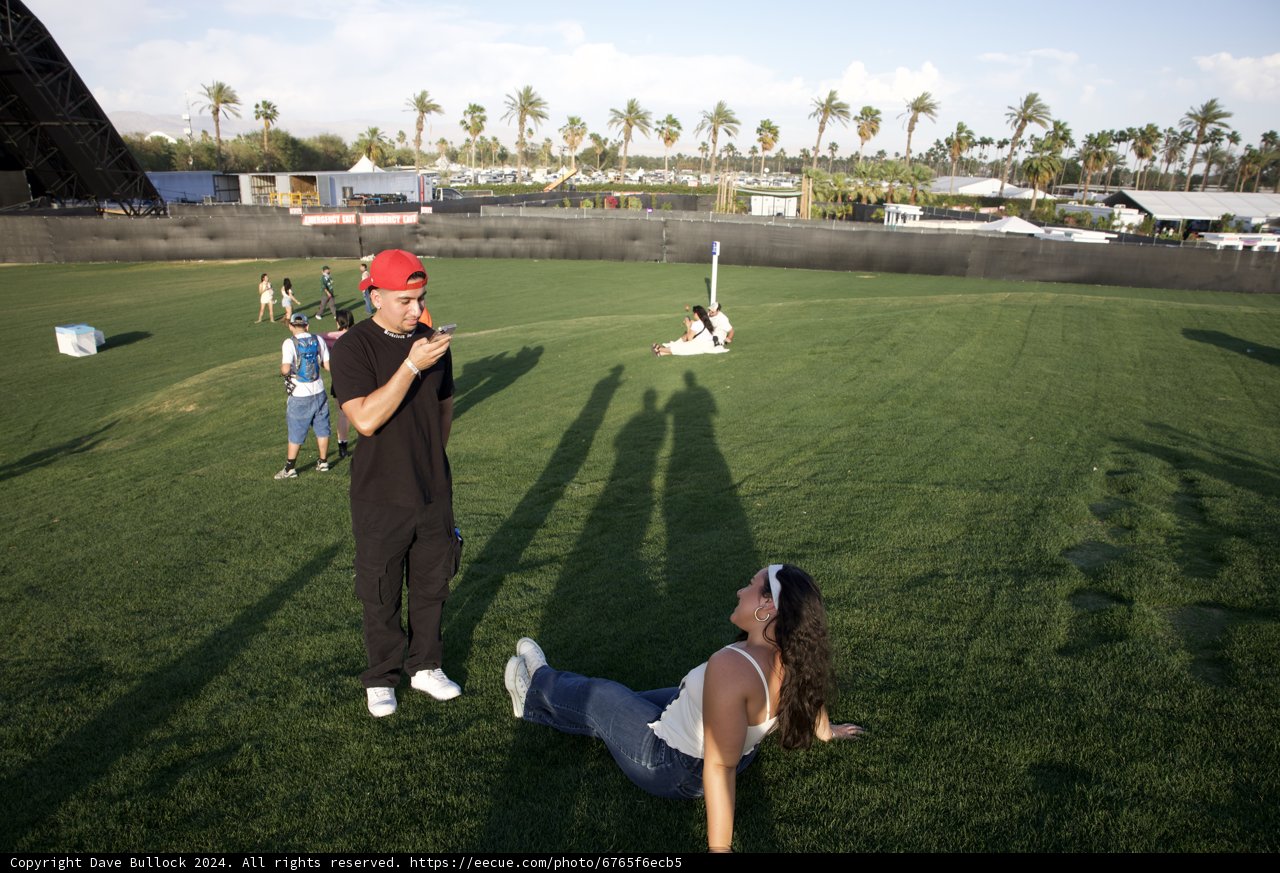 Casual Afternoon at Coachella 2024