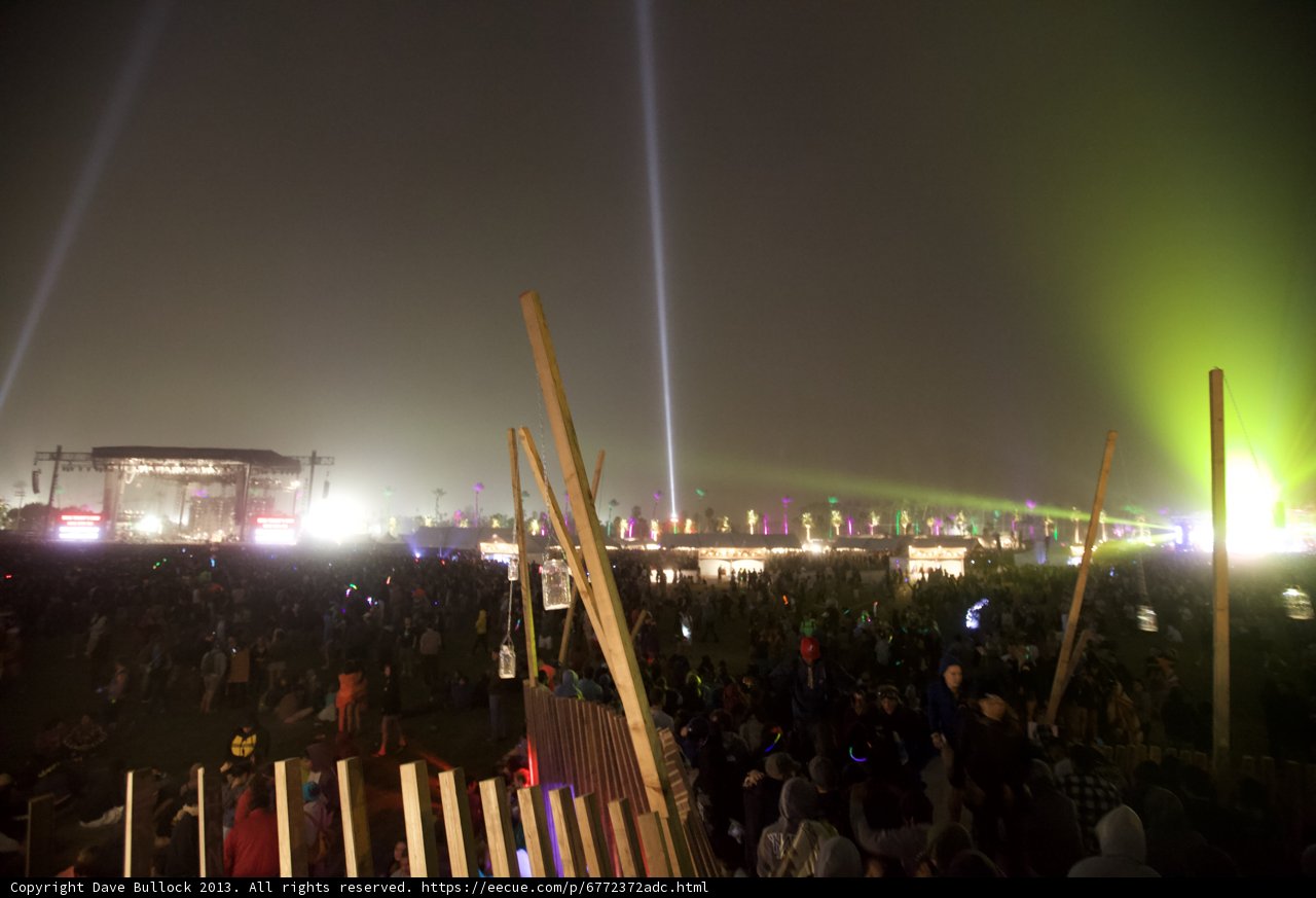 Electric Night Sky at Coachella