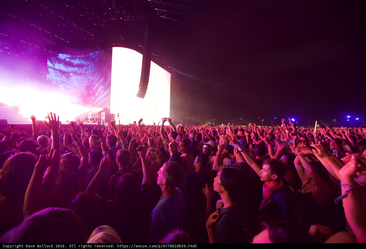 Hands Up in the Night Sky