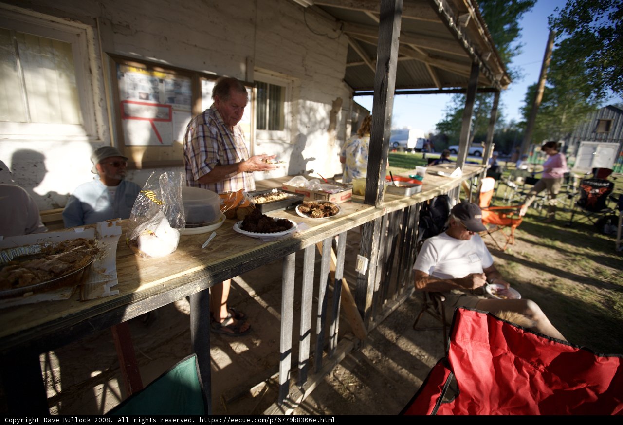 Dining at the Desert Cafeteria