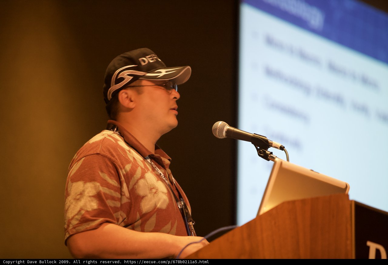 Speaker at Defcon 17