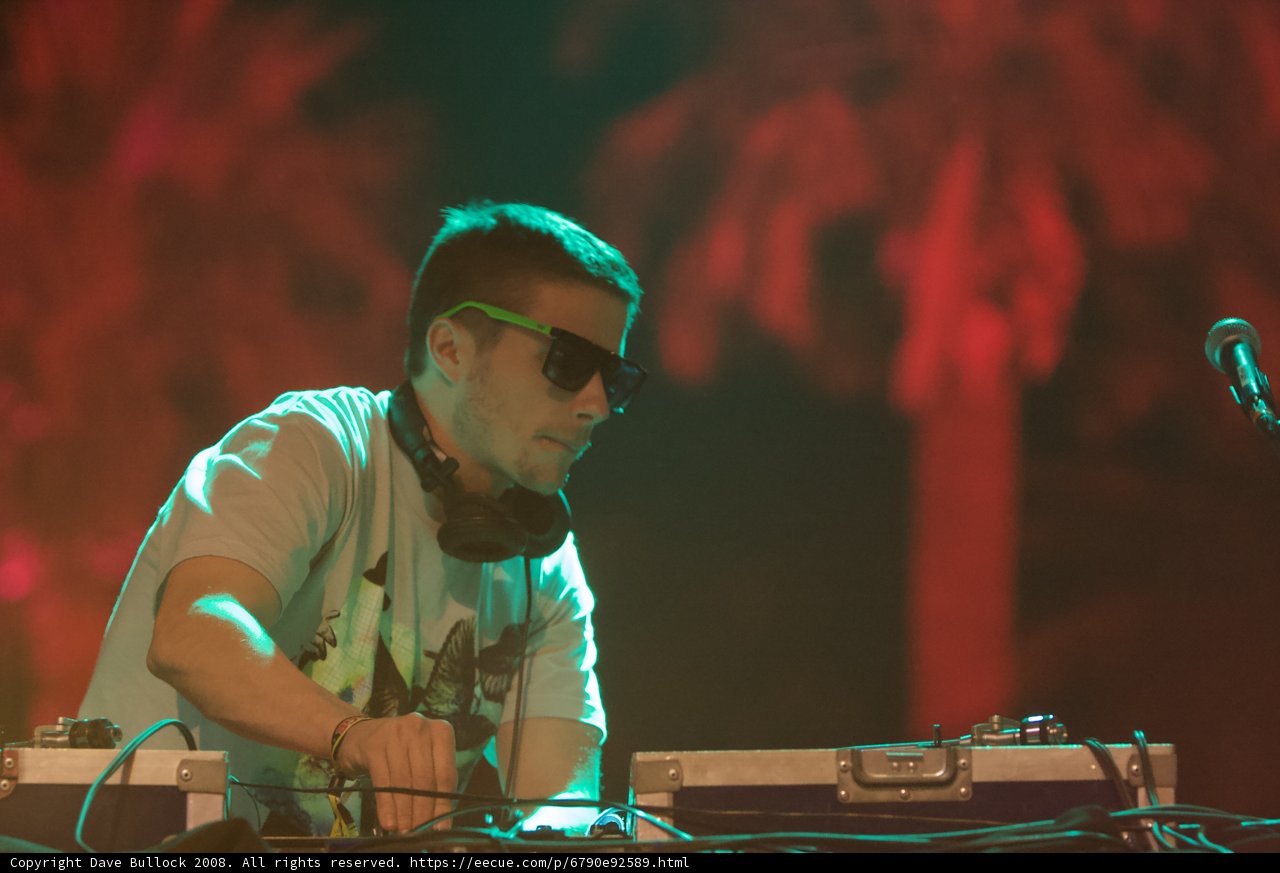 Coachella Deejay in Action