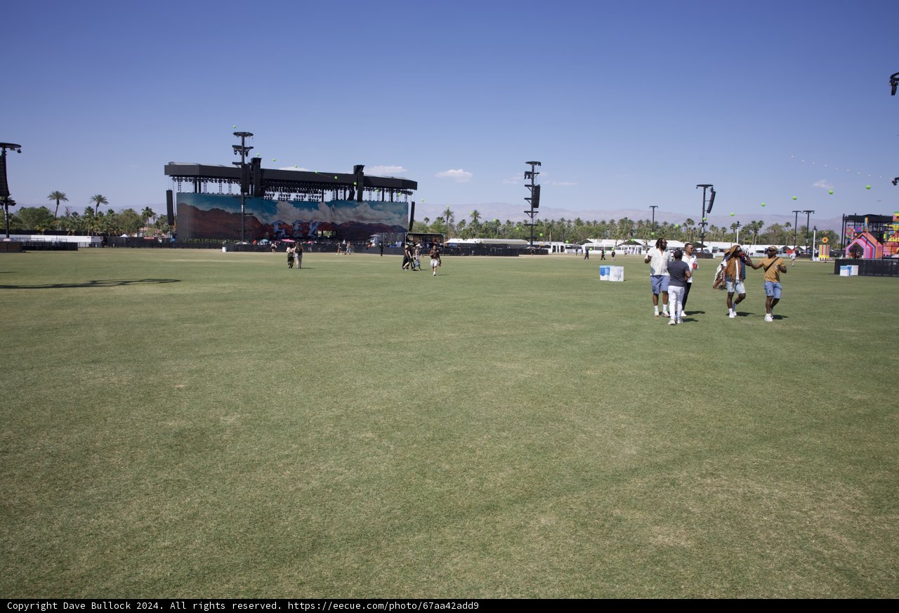 Pre-Festival Calm at Coachella 2024
