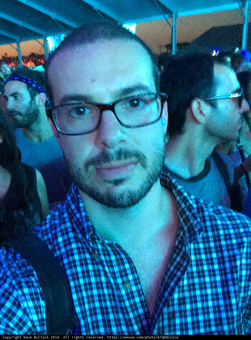 Dave B's Bold Eyeglasses
