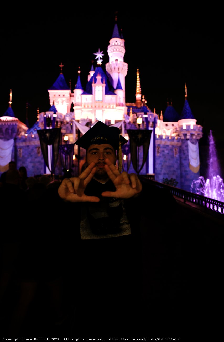 Magical Castle Selfie