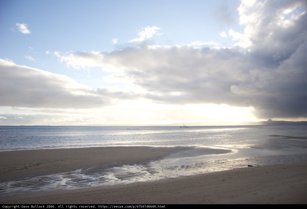 Cloudy Horizon at the Beach