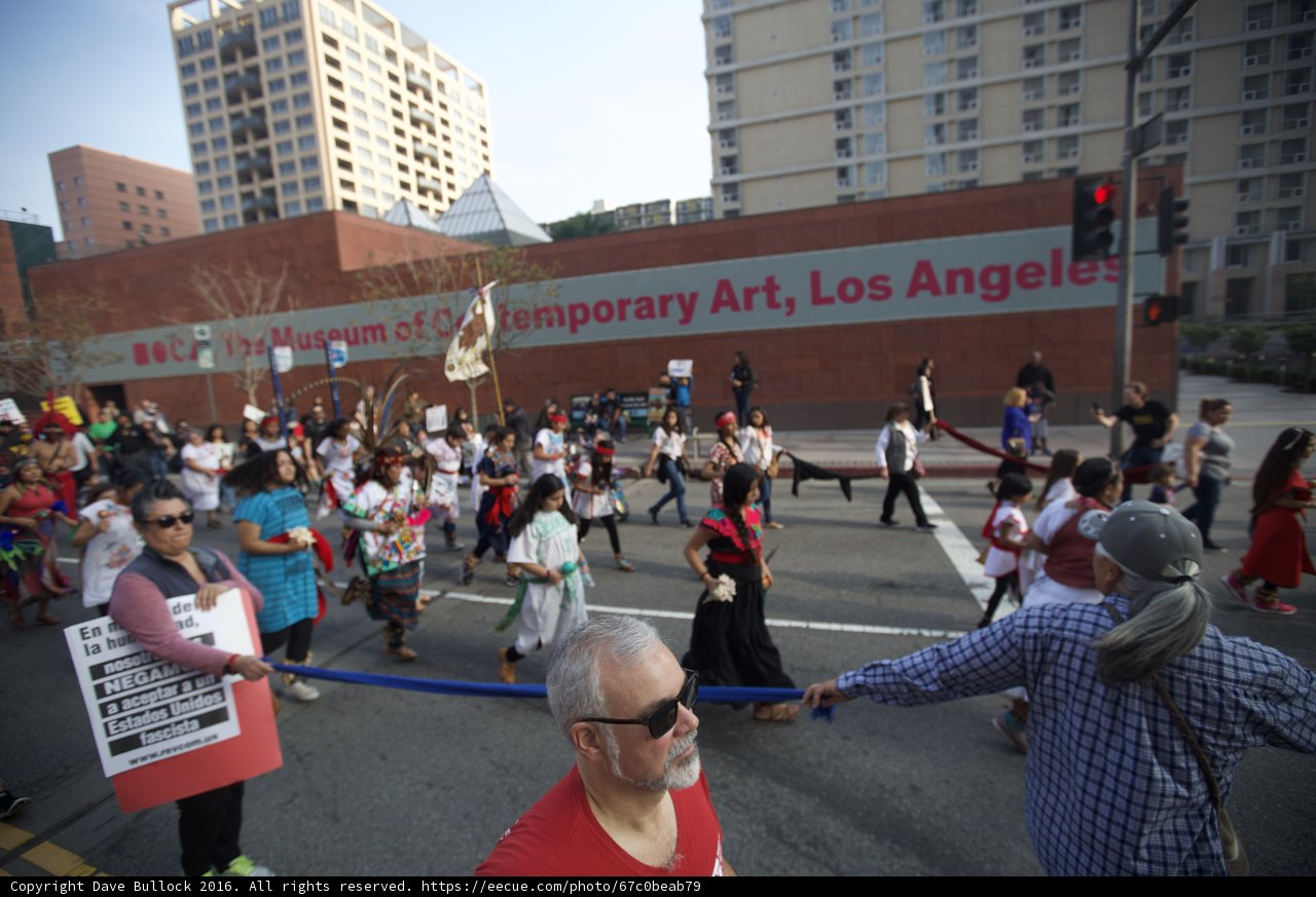 Pre-Coachella Protest March
