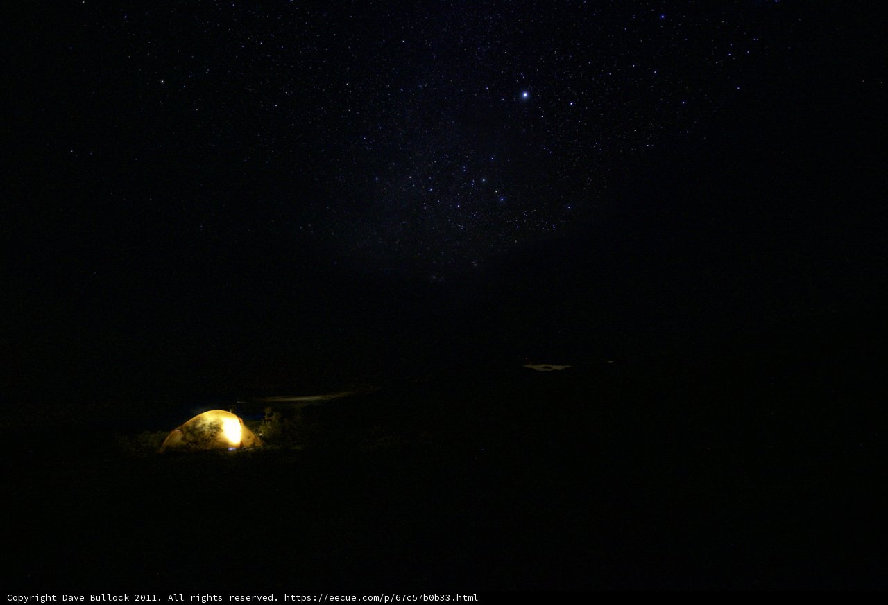 Starry Night Camping