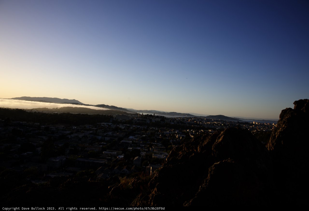 Majestic Cityscape from the Rocky Heights