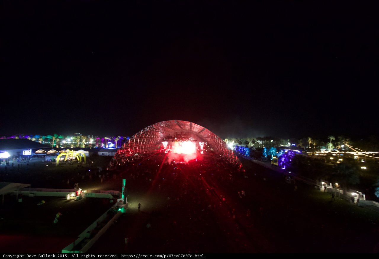 Coachella Lights Up the Night Sky