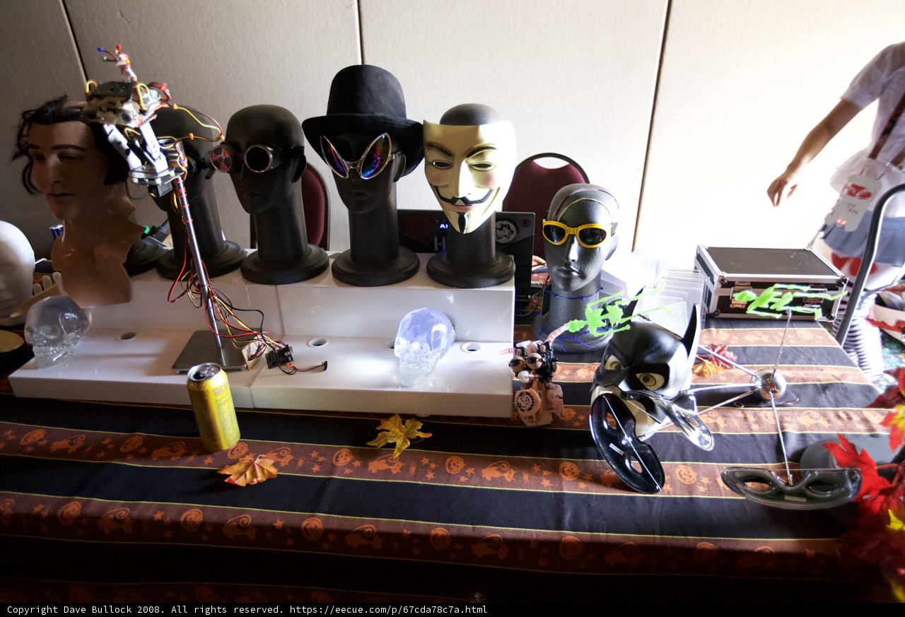Masked Marvels on Display