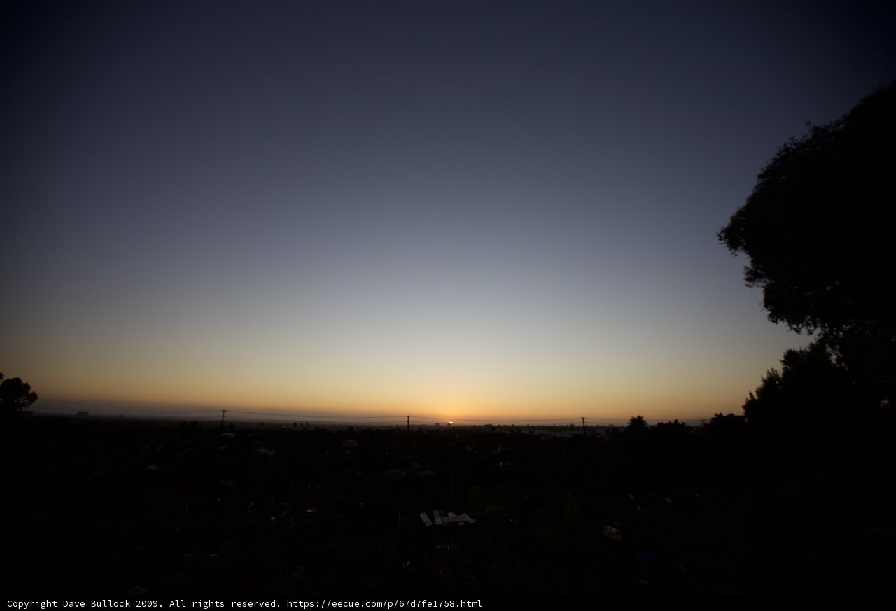 Golden Sunset Above San Francisco Bay
