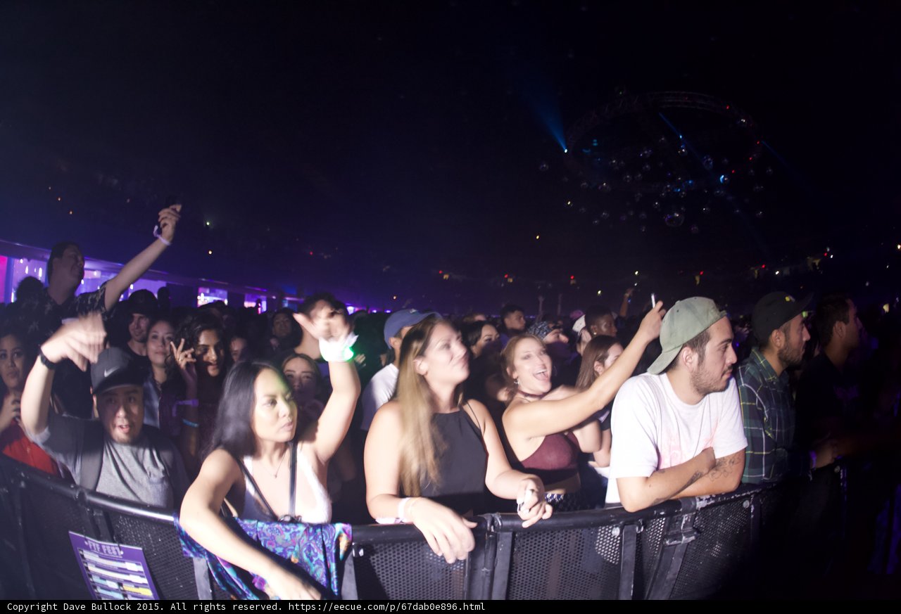 Front Row Fans at Barrier