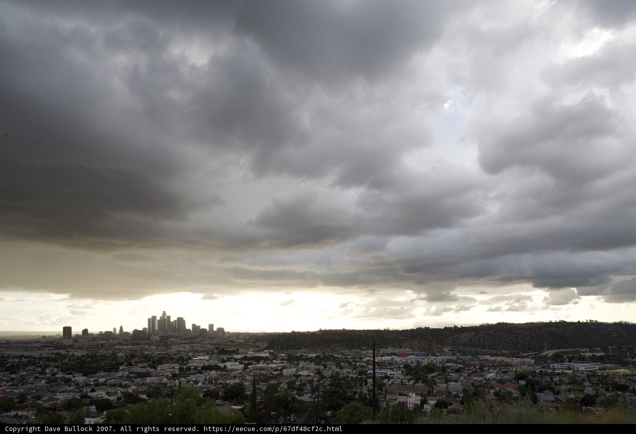 Cloudy Urban Horizon