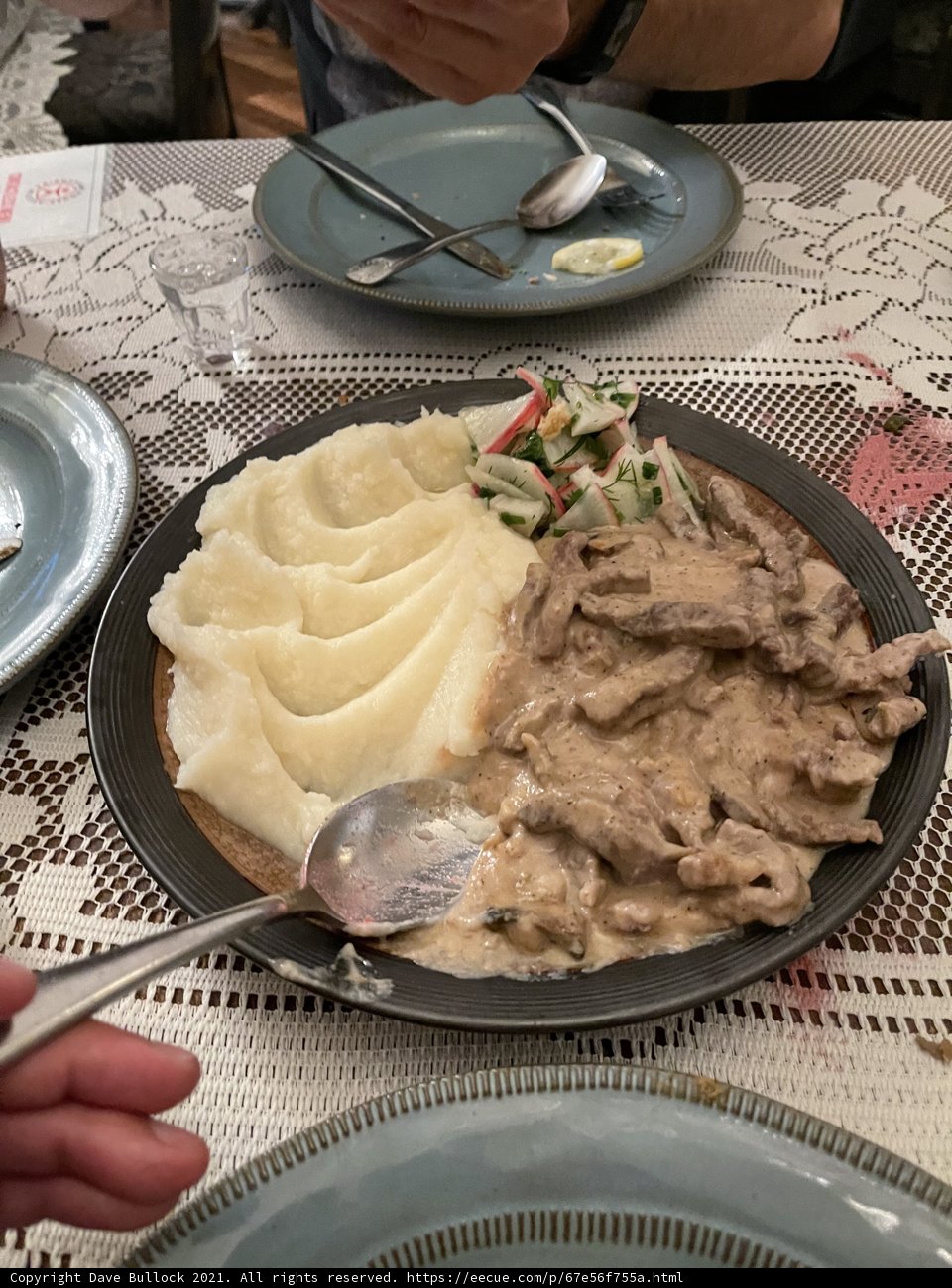 Food Presentation at Brunch