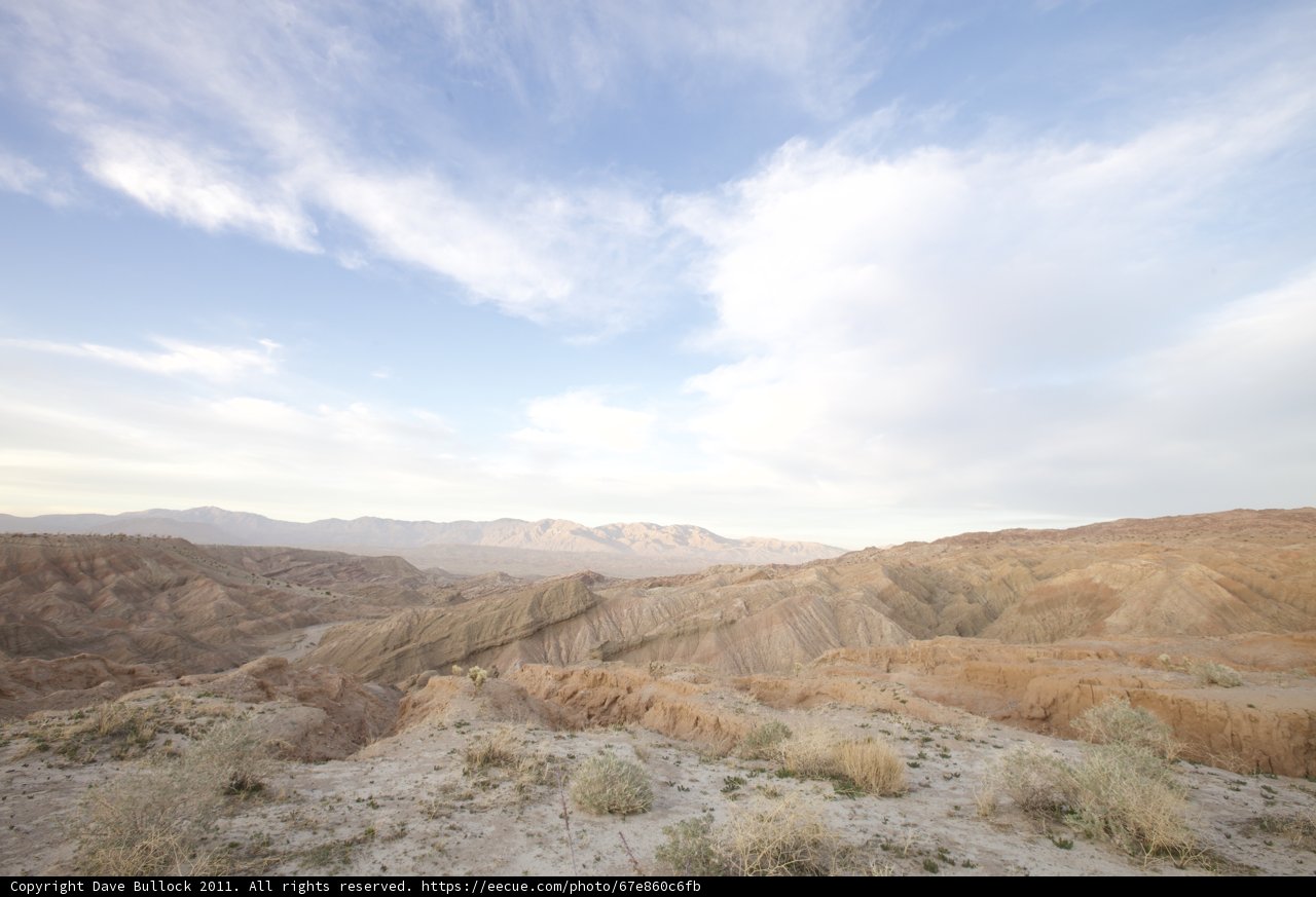 Overlooking Anza-Borrego Desert