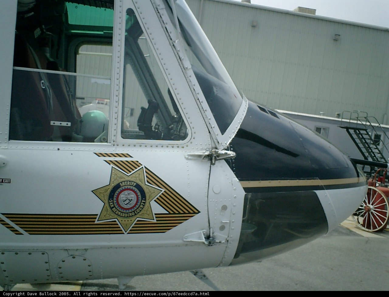 Police Helicopter on Duty