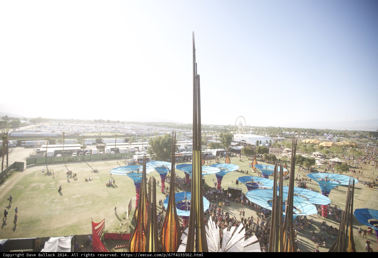 Crowd at Coachella: An Urban Oasis