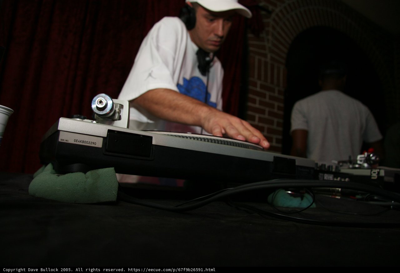 The DJ in the White Hat