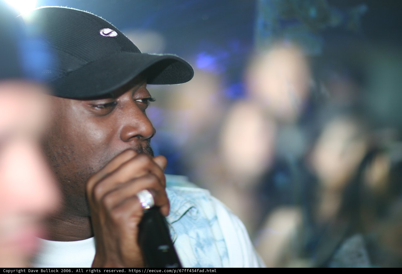 MC Skibadee in his Signature Baseball Cap