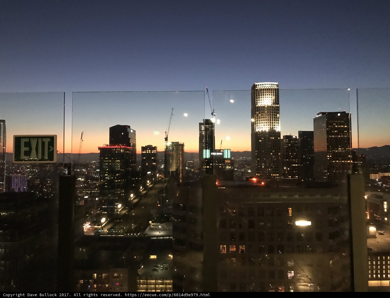 Los Angeles Urban Sunset