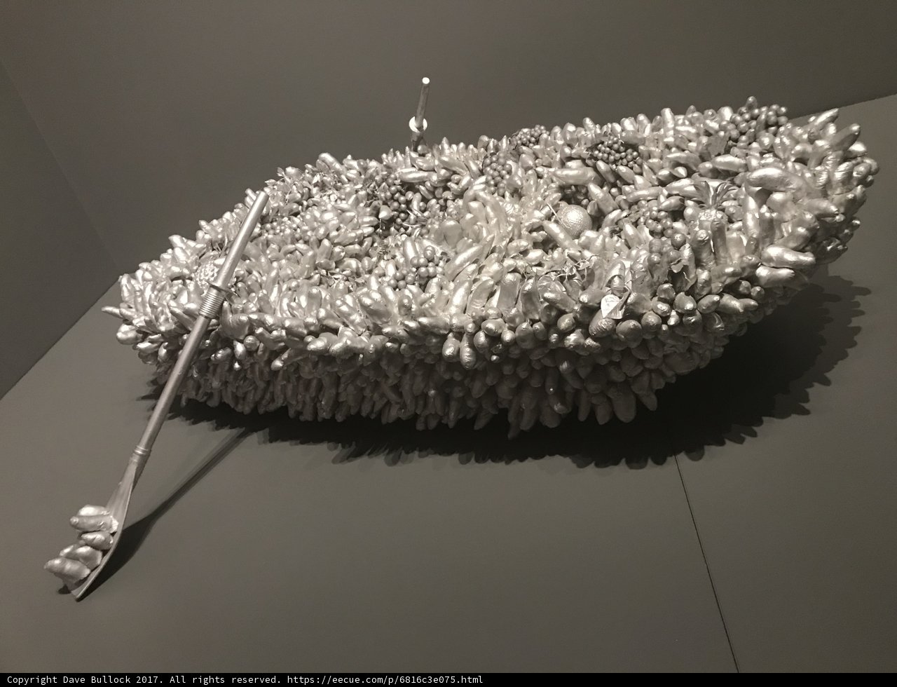 Floral Cutlery Sculpture