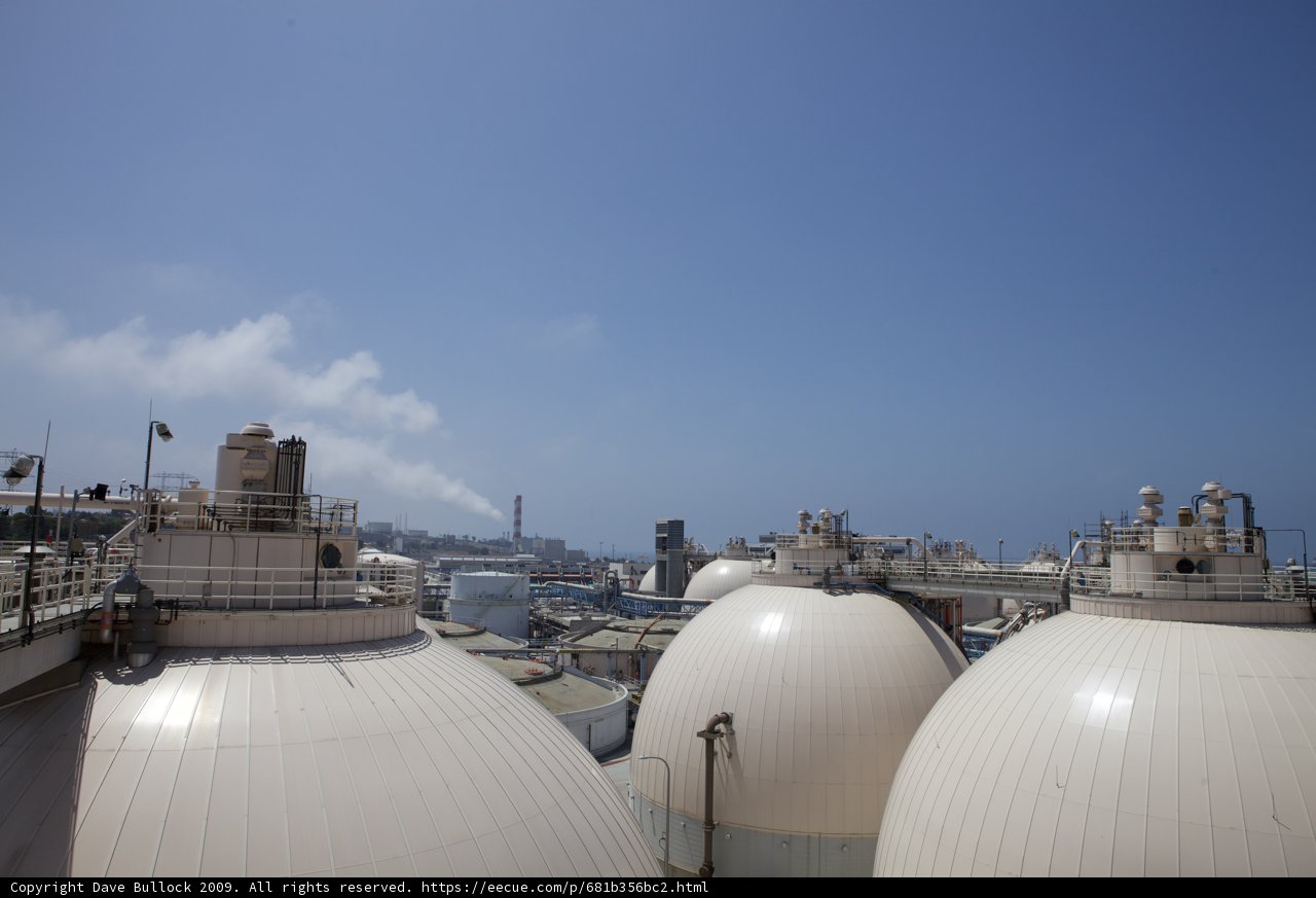 Industrial Landscape at the Port of Gaza