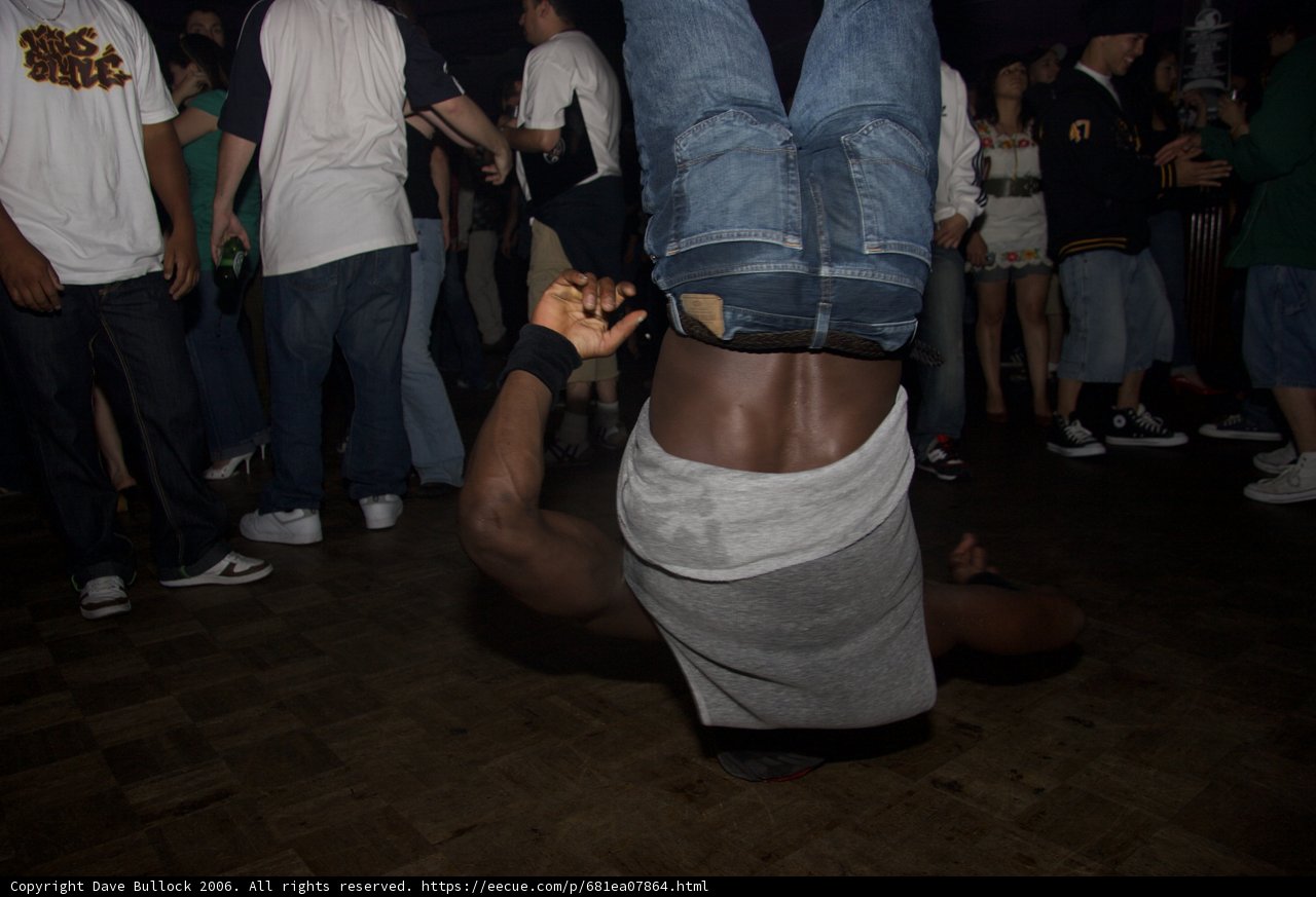 Upside Down Breakdancer