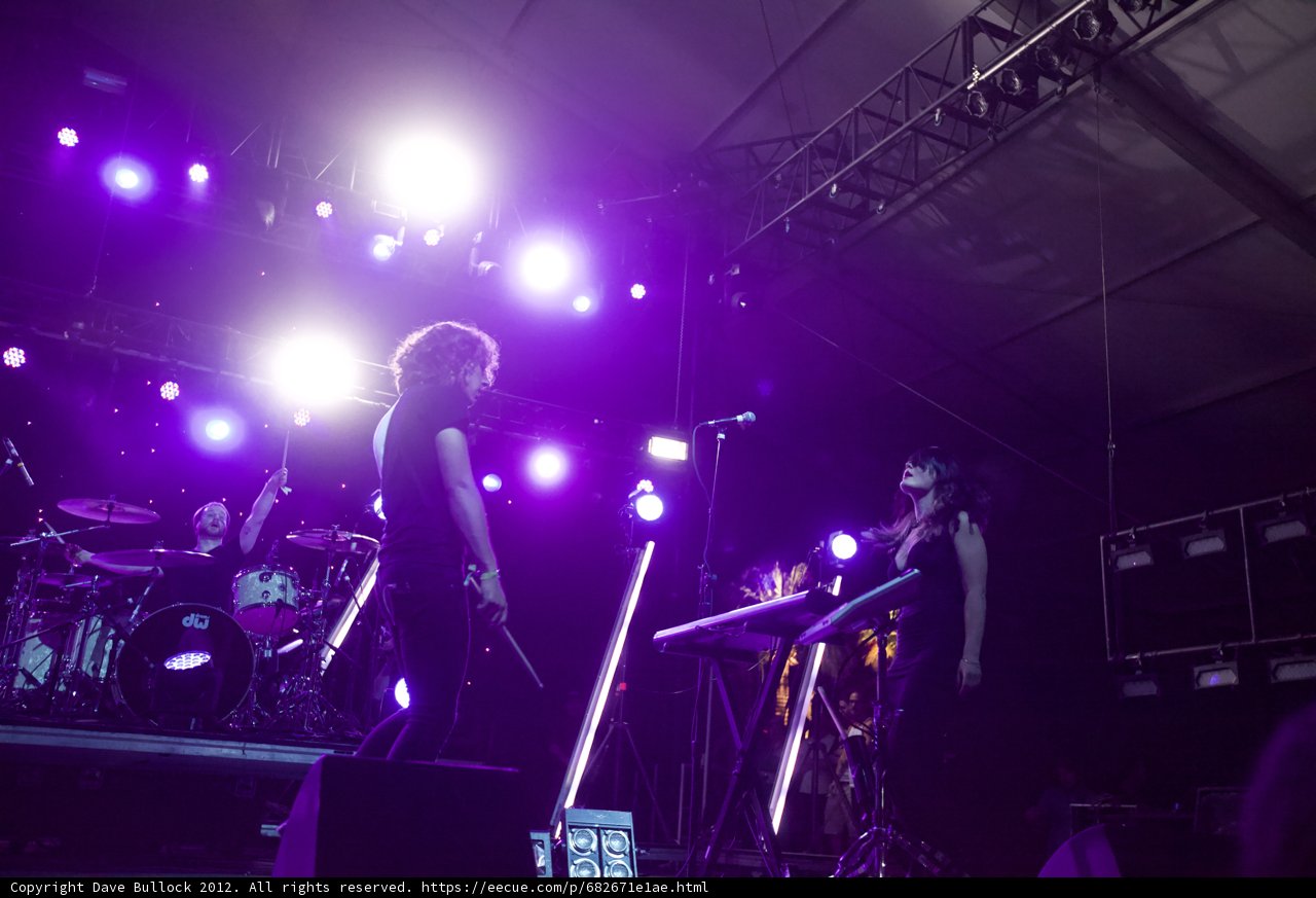 Florence Welch Rocks Coachella Stage Under Purple Lights