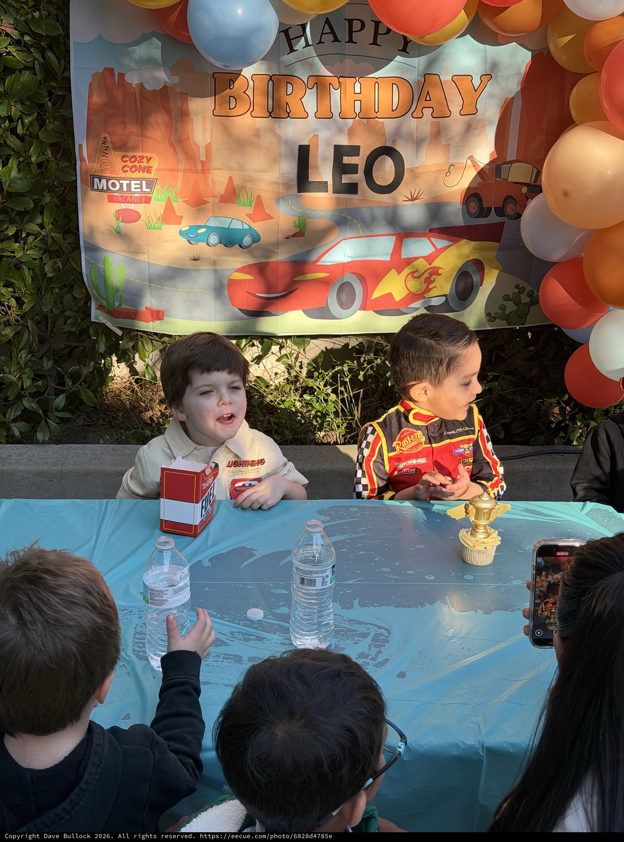 Leo's Cars-Themed Birthday Party Celebration