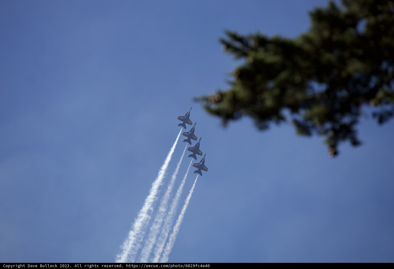 Formation Flight at Fleet Week 2023