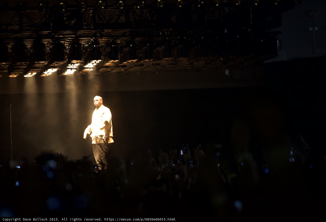 Kanye West Standing Profile