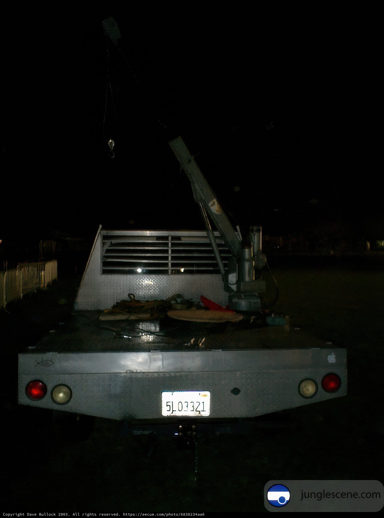 Nighttime Tow Truck