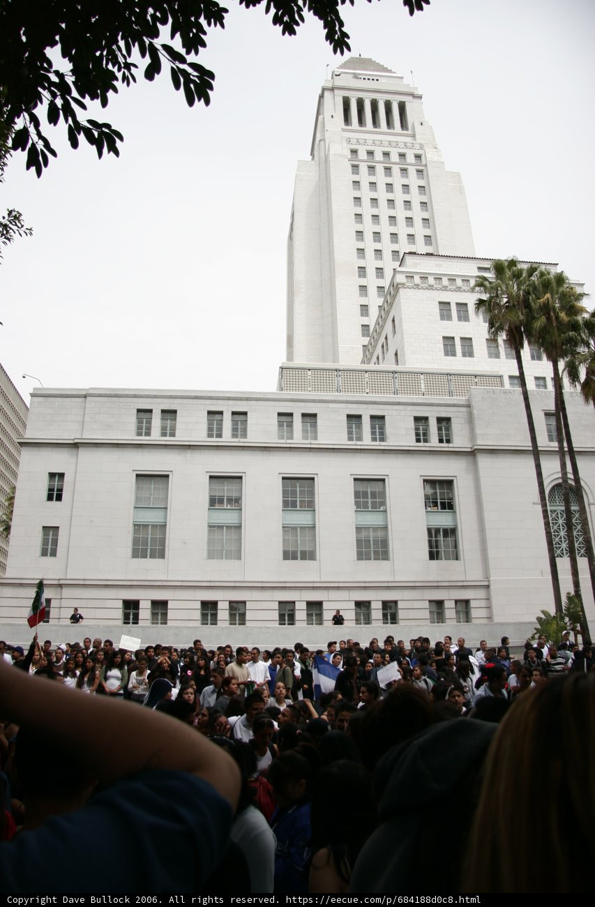 School Walkout's Metropolis Crowd