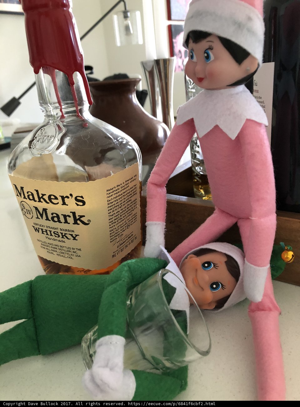 Elf Shenanigans with Whiskey