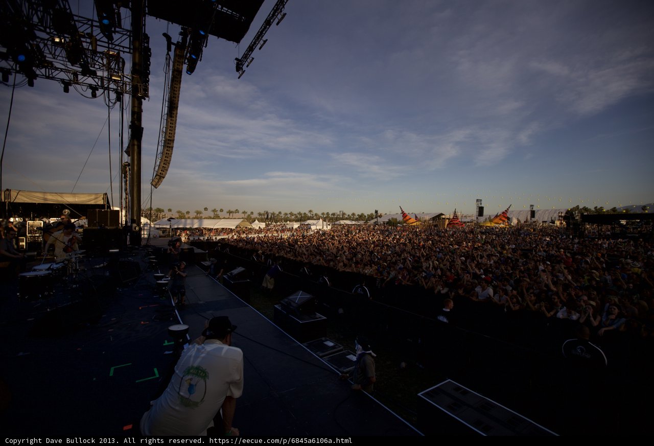 Coachella Concert Crowd Rocks Out to the Beat
