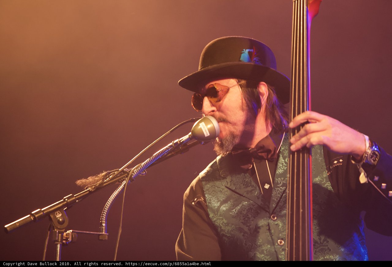 The Bass Master Les Claypool at Coachella 2010