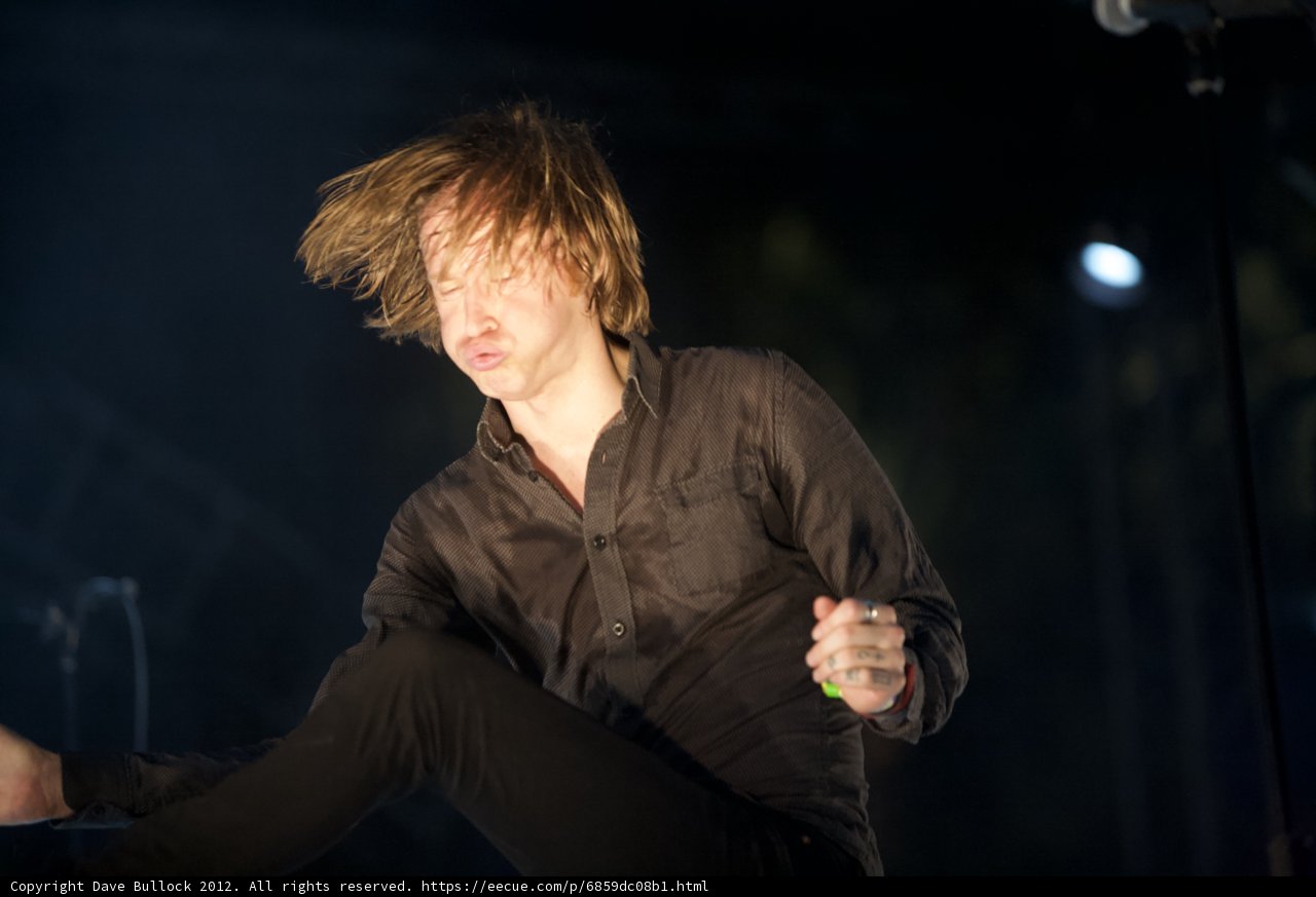 Headbanging Solo Performer