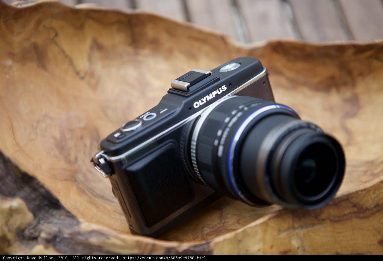 Classic Camera on Wooden Table