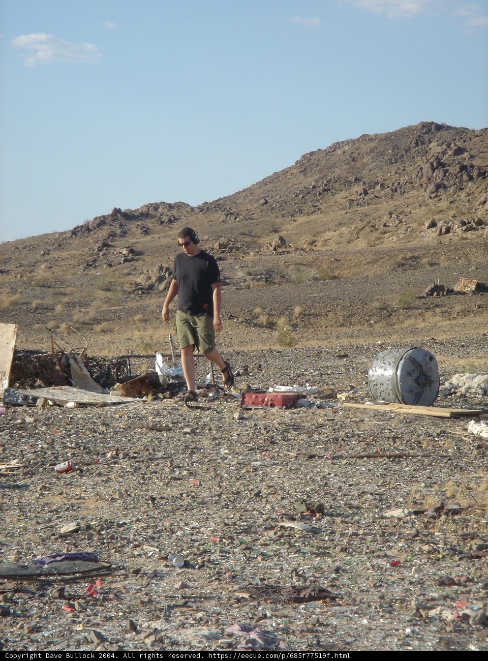 Man Amongst the Rubble