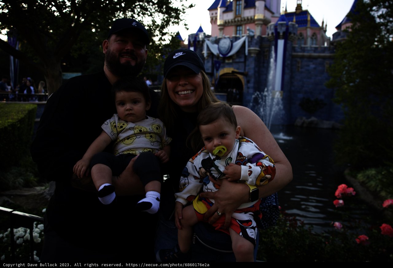 Magical Family Moments at Disneyland Castle
