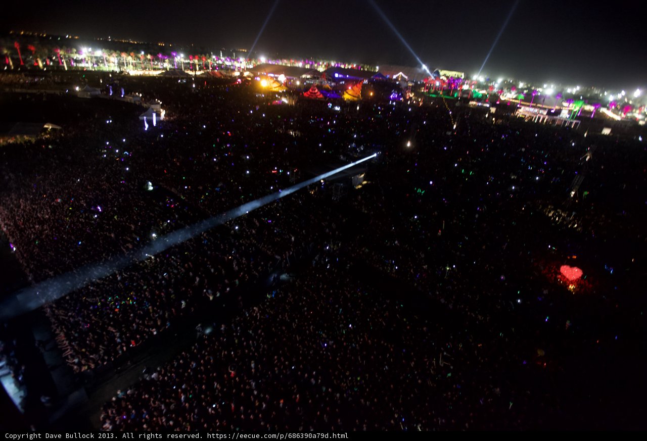 A Sea of Lights at Coachella