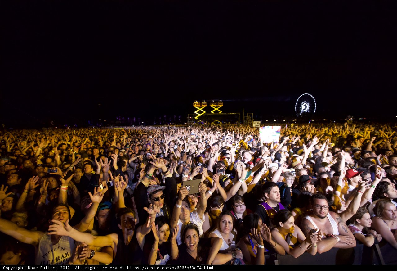 Coachella Crowd Goes Wild
