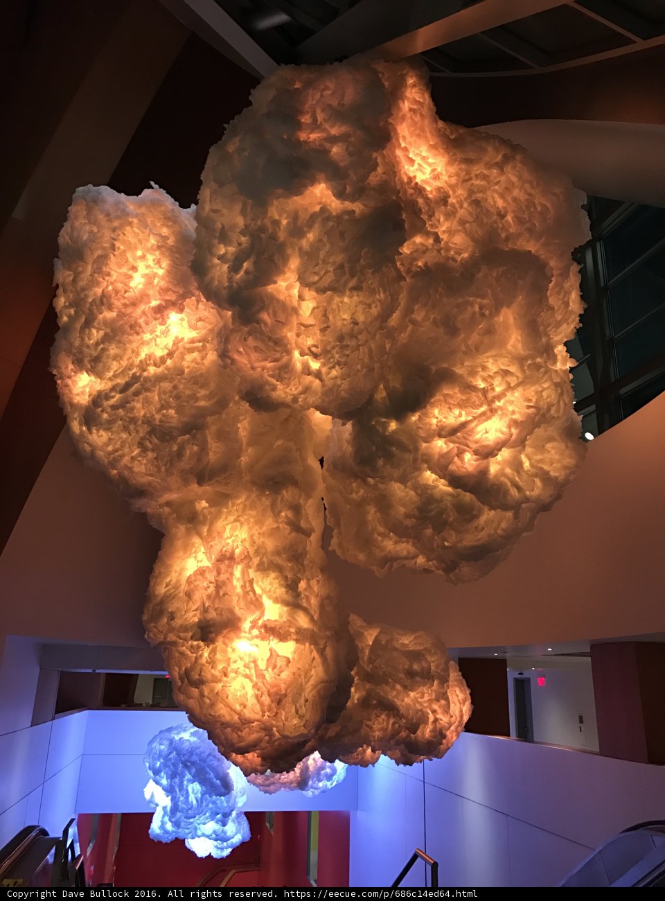 Hanging Cloud Chandelier