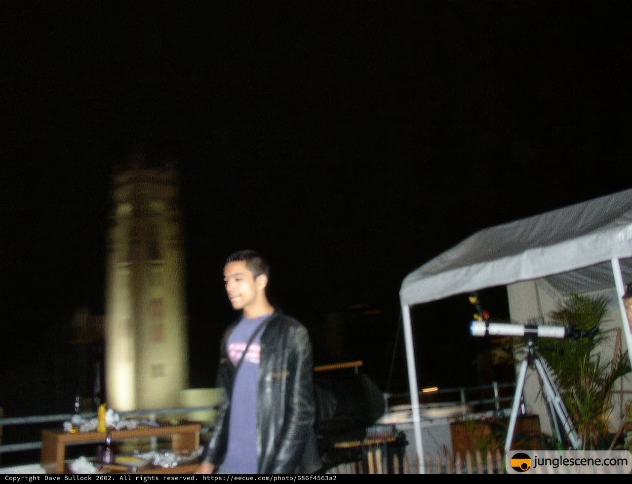 Nighttime at the Clock Tower