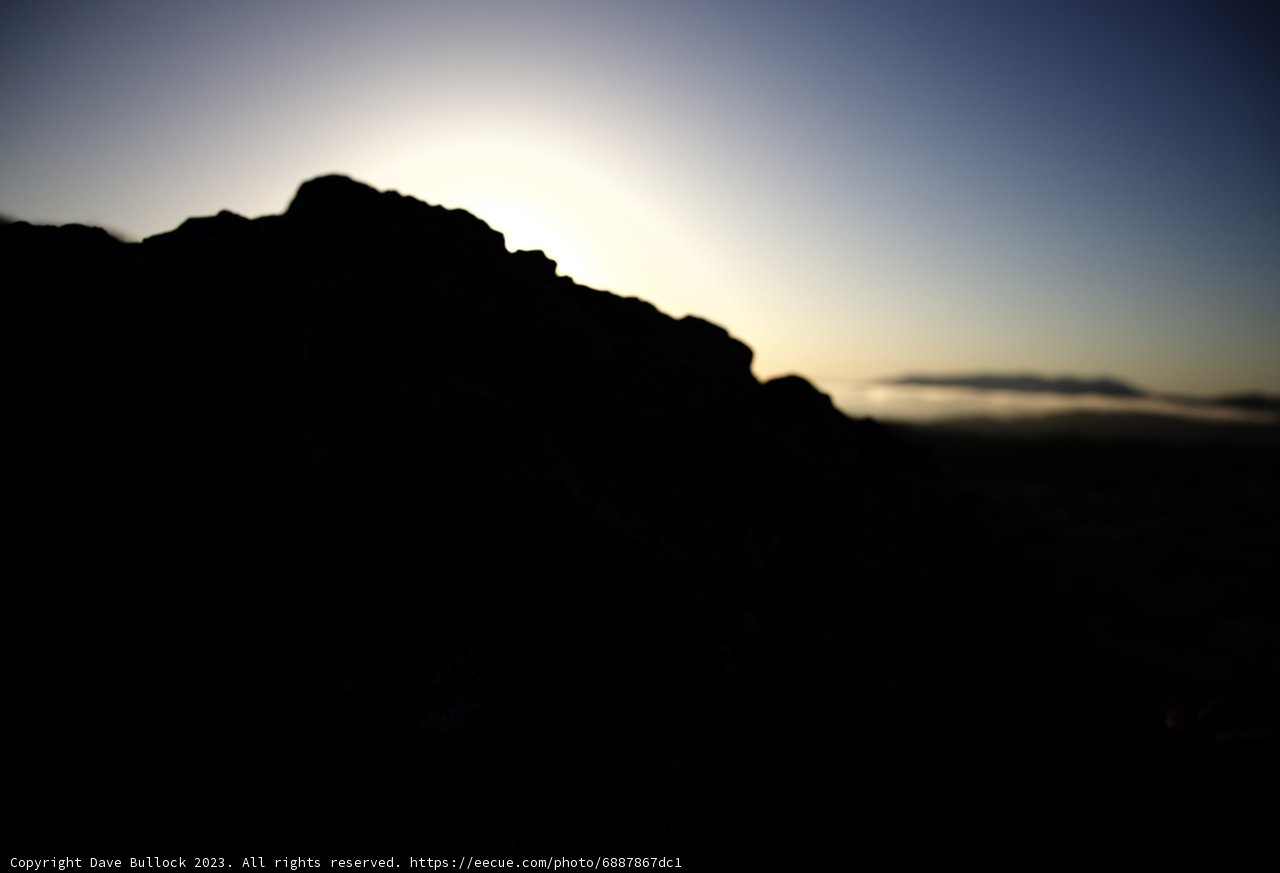 Sunset Serenity on the Rocky Hill